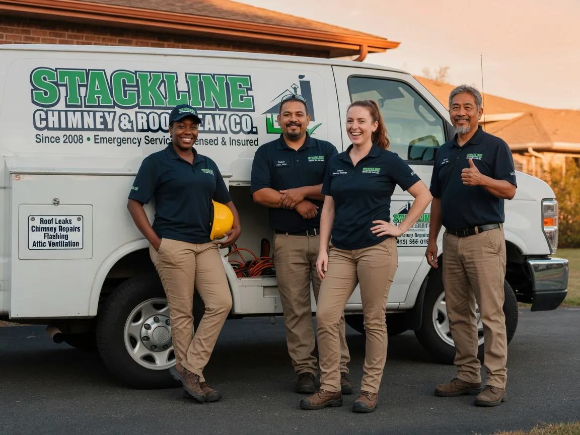 Chimney flashing repair company in Kenner, LA